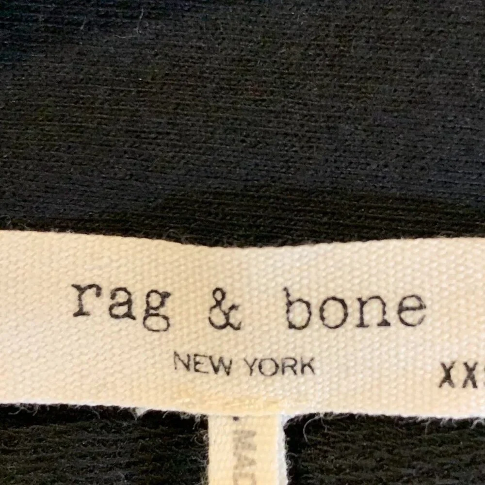 Rag & Bone Women's V Neck Long Sleeve Stretch‎ Tight Knit Sweater Size XXS